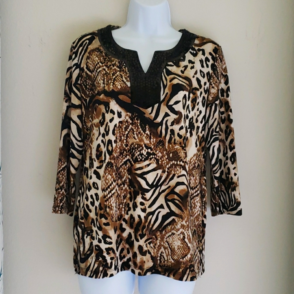 JM Collection women's blouse